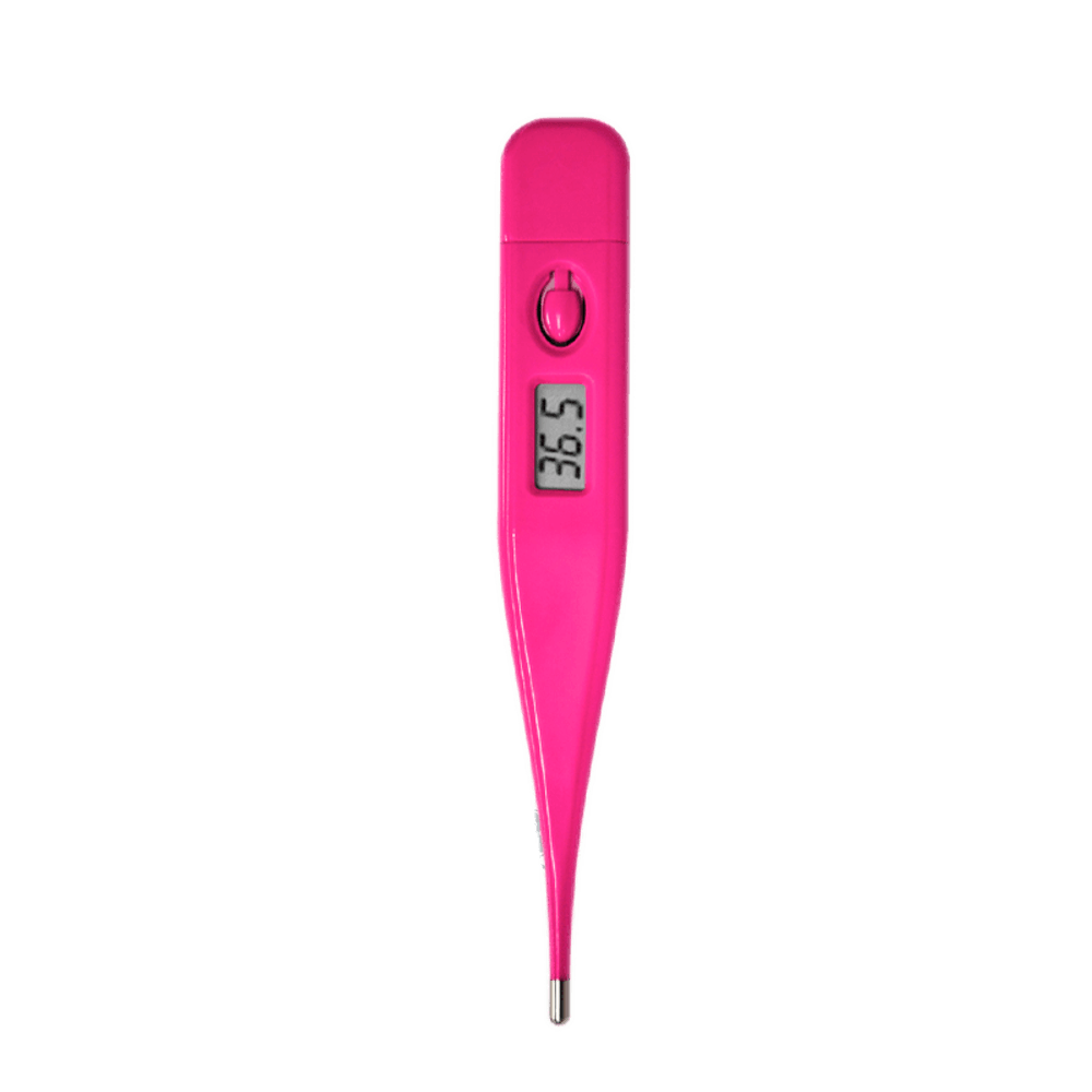 Termômetro Clínico Digital Incoterm Rosa com 1 Unidade - anossadrogaria