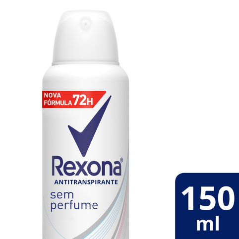 Desodorante Aerosol Rexona Women Sem Perfume 90g 150ml