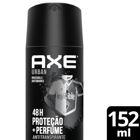 Desodorante Aerosol Axe Antitranspirante Urban 152ml 90g