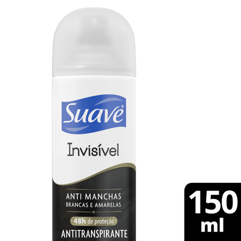 Desodorante Aerosol Suave Invisible 150ml