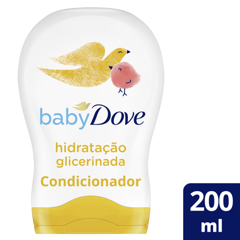 Condicionador Dove Baby Hidratação Glicerinada 200ml