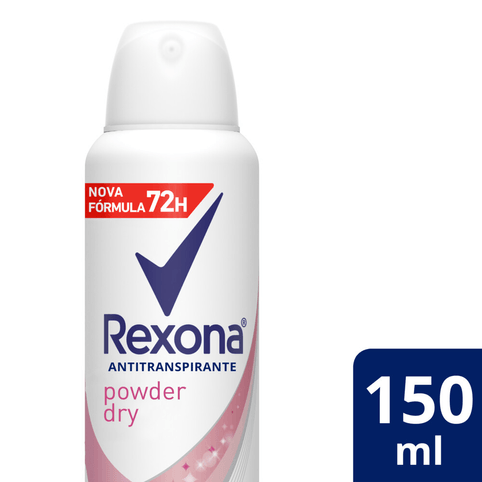 Desodorante Aerosol Rexona Women Powder Dry 90g 150ml