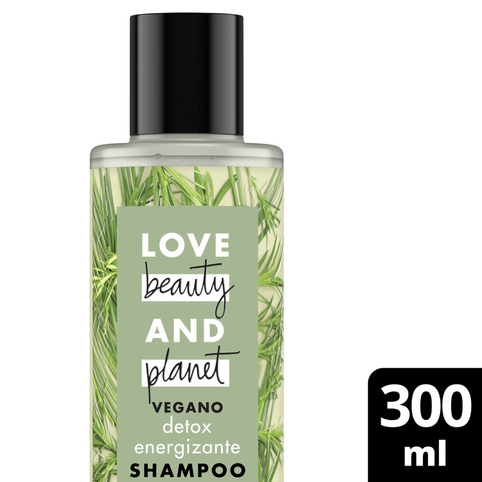 Shampoo Love Beauty And Planet Óleo de Melaleuca & Vetiver Energizing Detox 300ml