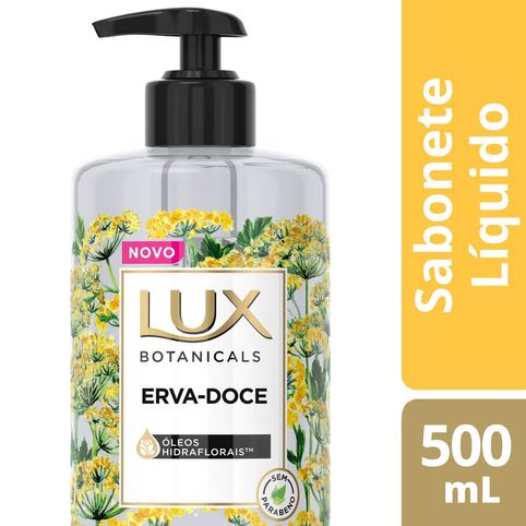 Sabonete Liquido para Mãos Lux Botanicals Erva-Doce 500ml