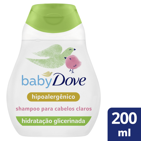 Shampoo Dove Baby Cabelos Claros 200ml