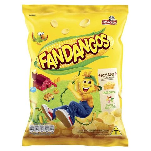 Salgadinho Fandangos Mini Queijo 37g - anossadrogaria