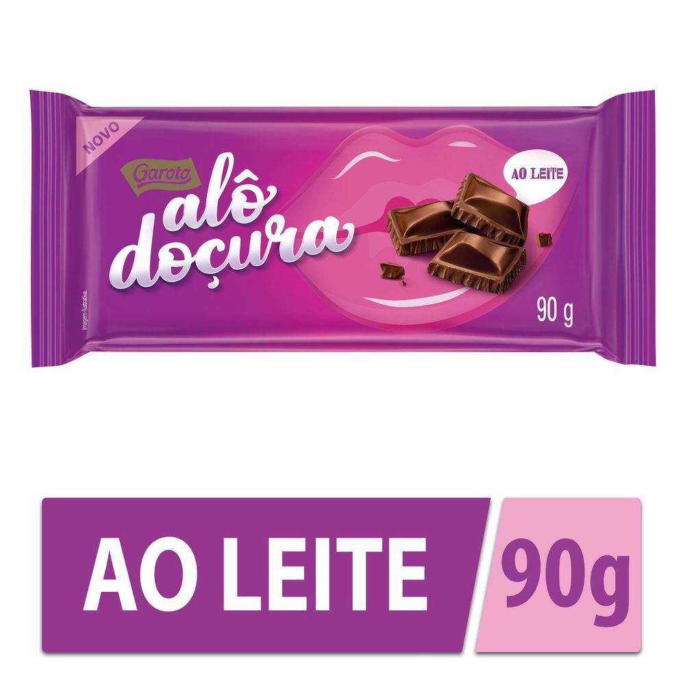 Chocolate Garoto Alô Doçura 90g anossadrogaria