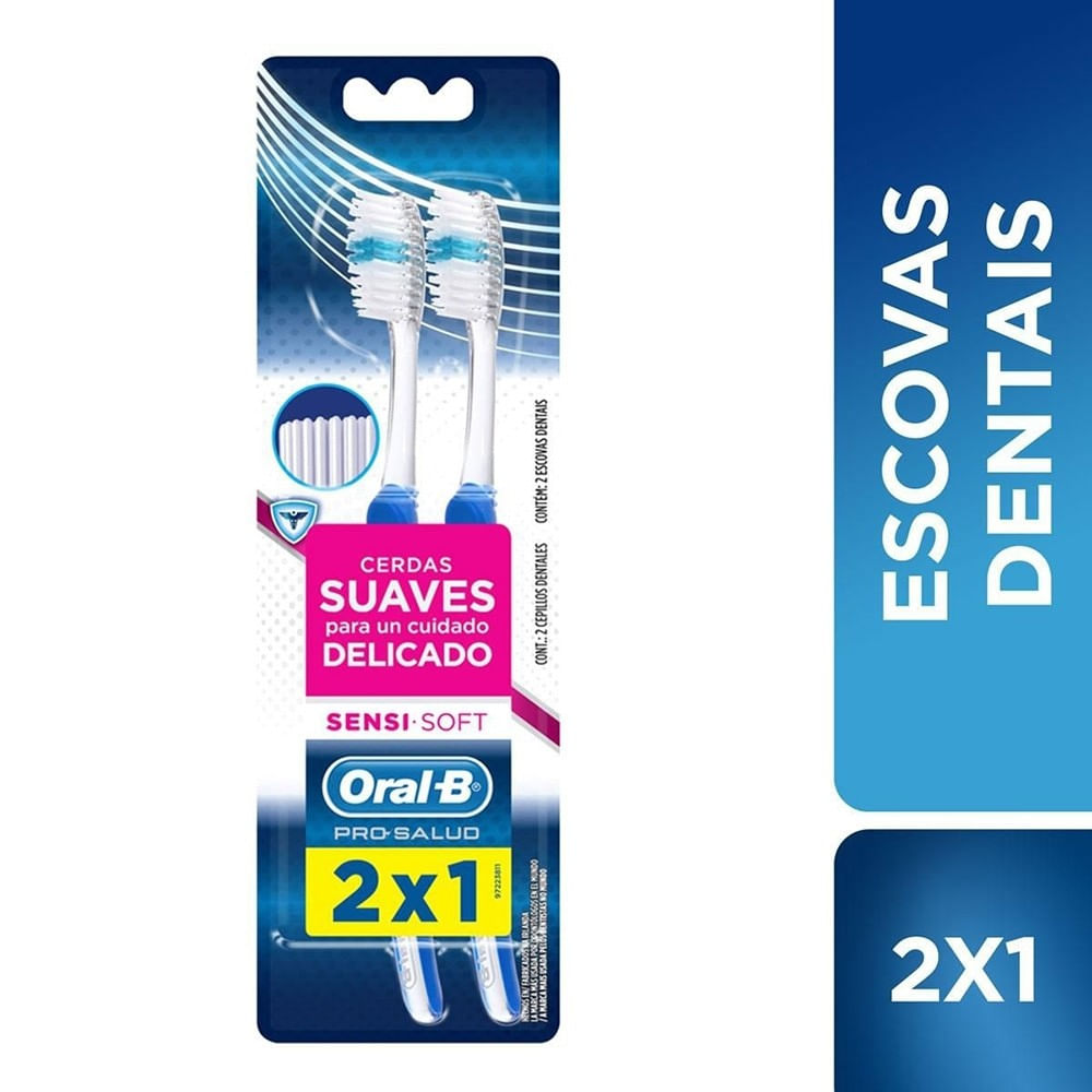 Encontraproduto.com.br - Escova De Dentes Oral B Indicator Sensi Soft - Leve 2 Pague 1 - Oral B Indicator