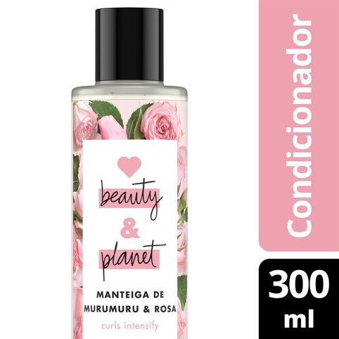 Condicionador Beauty & Planet Manteiga de Murumuru & Rosas Curls Intensify 300ml