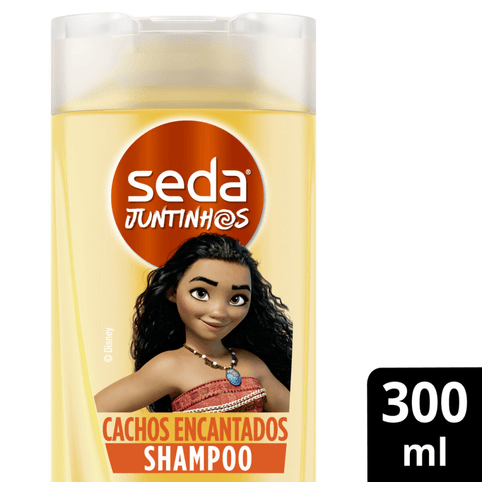 Shampoo Seda Juntinhos Moana Cachos Encantados 300ml