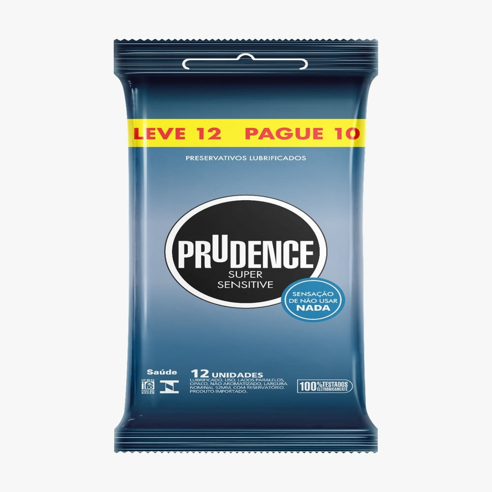 Preservativos Prudence Super Sensitive 12 Unidades