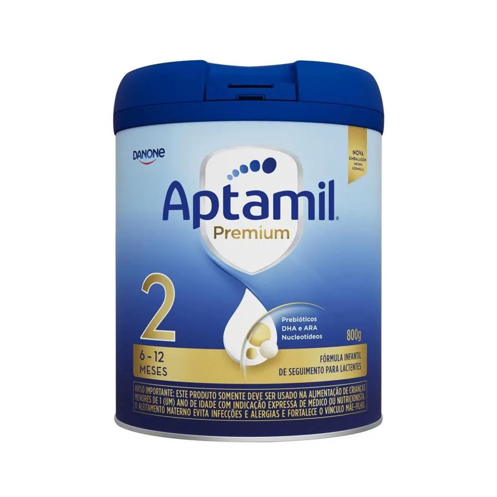 Fórmula Infantil Aptamil Premium 2 800g