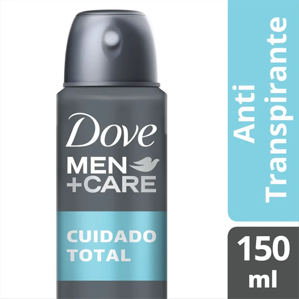 Desodorante Aerosol Dove Men+Care Cuidado Total 150ml 89g