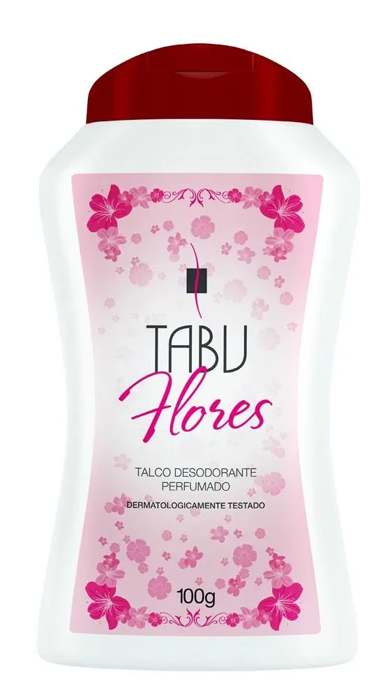 Talco Tabu flores 100g