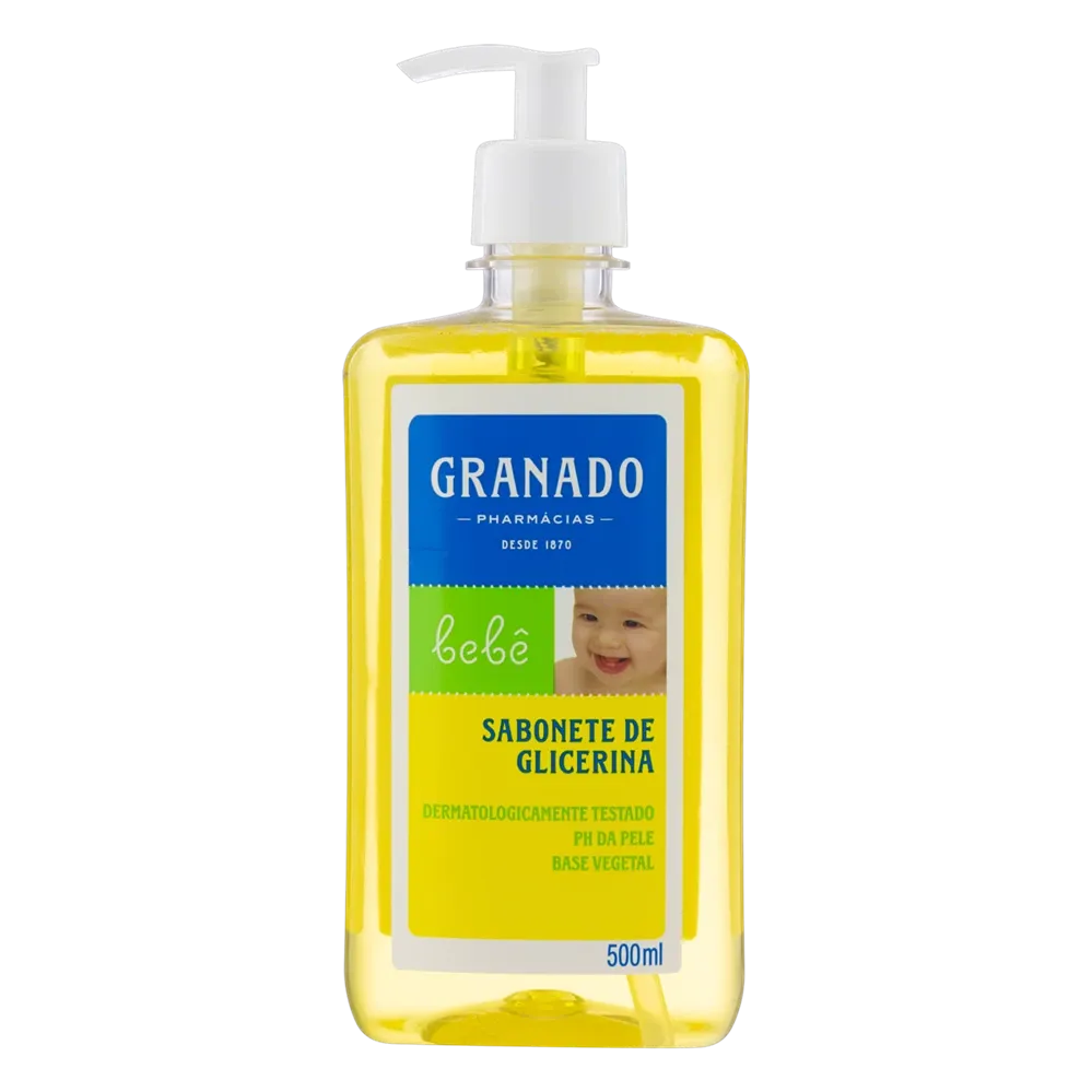 Sabonete Líquido Granado Bebê Glicerina 500ml