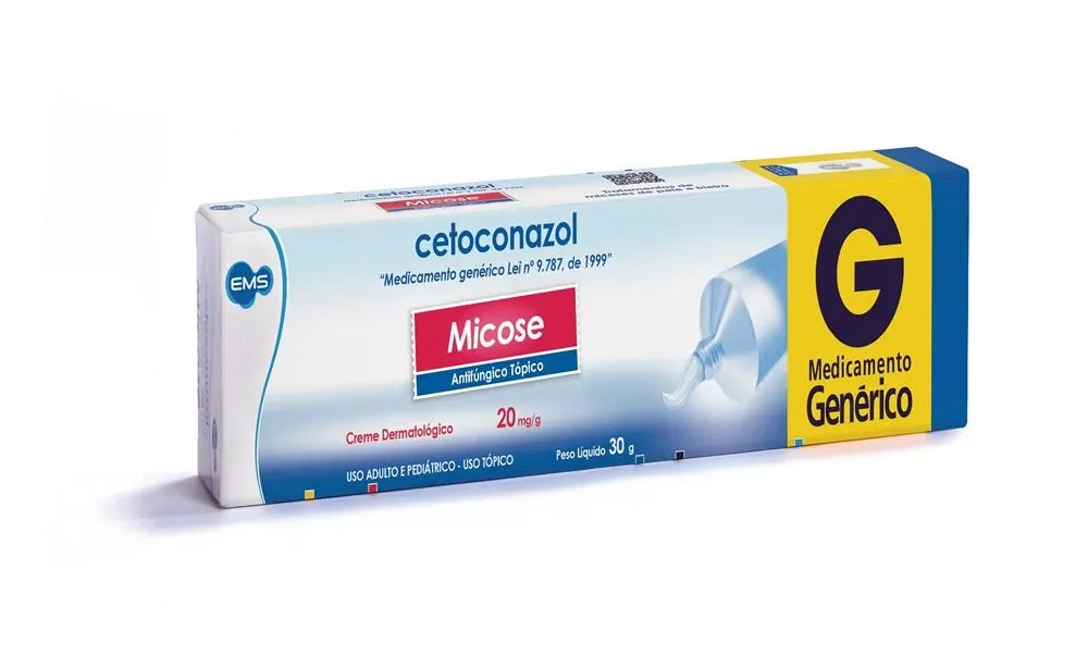 Cetoconazol 20mg Creme 30g EMS