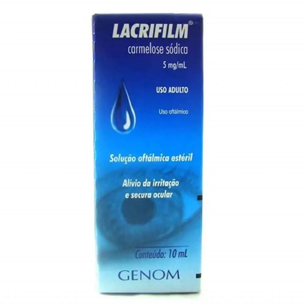 Lacrifilm solução oftálmica 10ml
