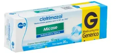 Clotrimazol 10mg creme 20g EMS