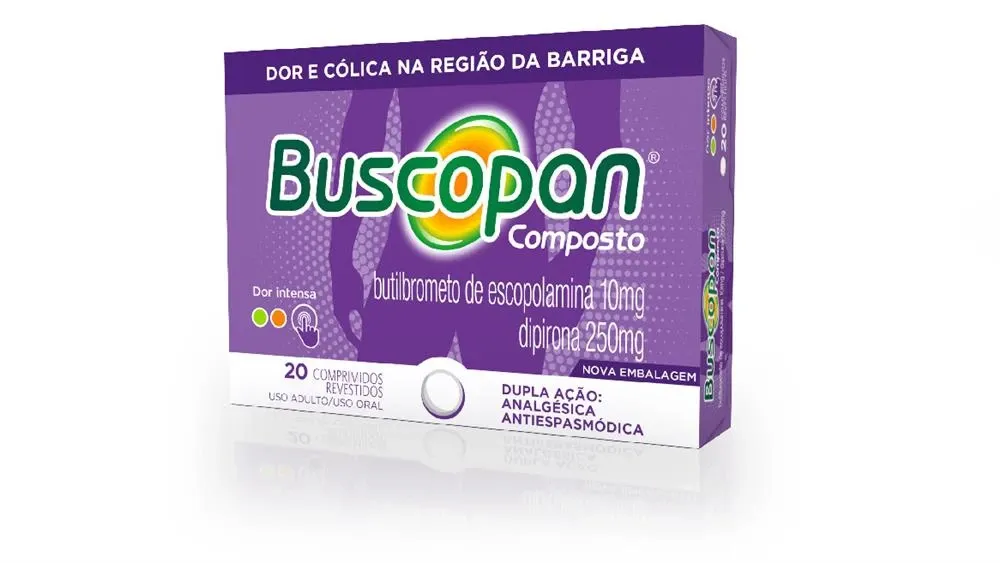 Buscopan Composto com 20 Comprimidos