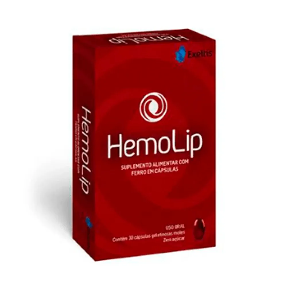Hemolip com 30 Cápsulas