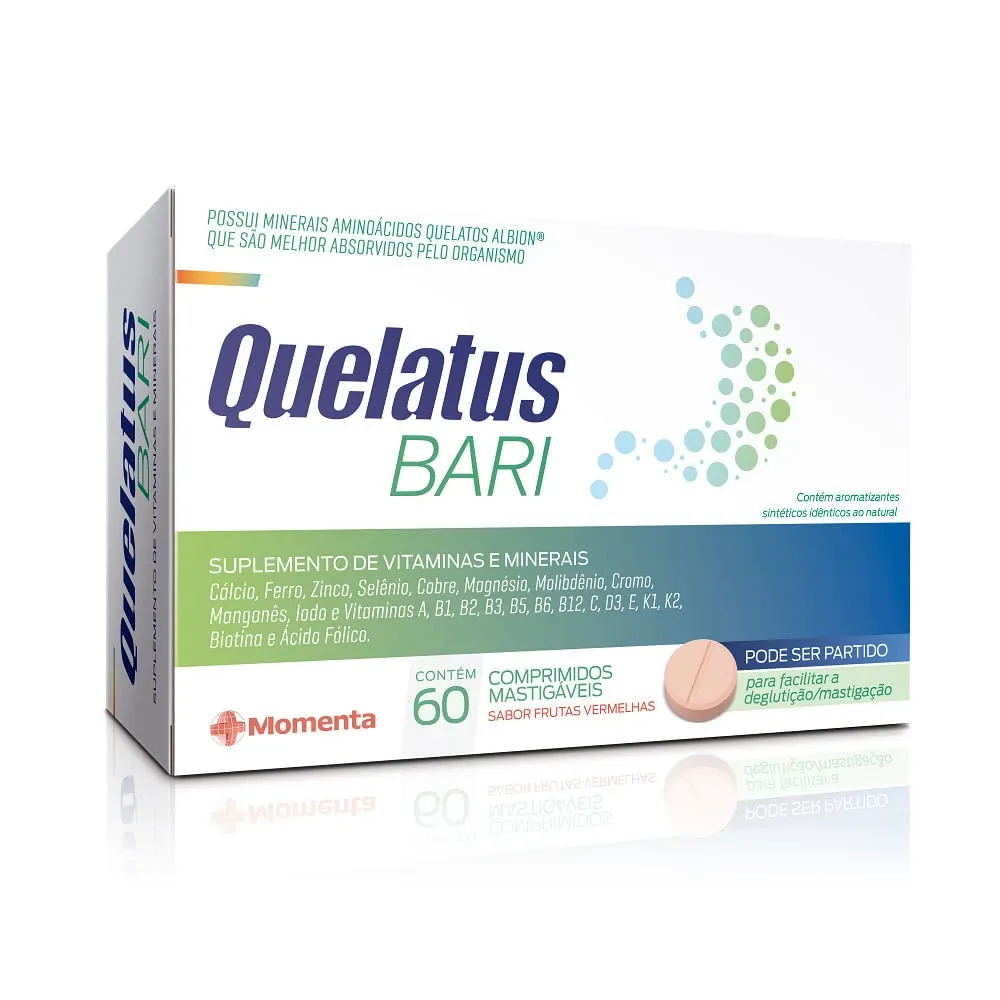 Encontraproduto.com.br - Quelatus Bari 60 Comp