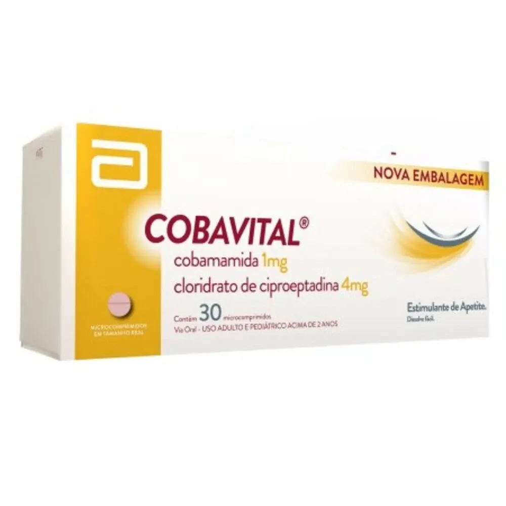Cobavital com 30 comprimidos