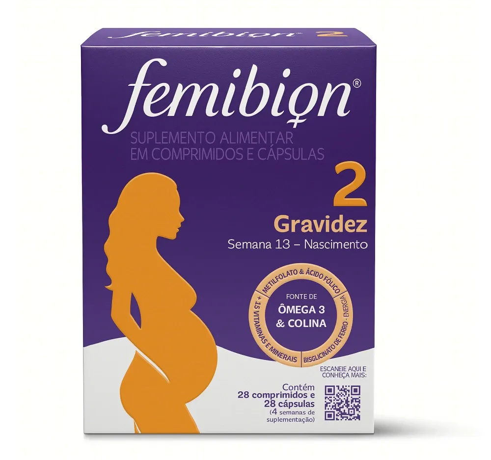 Femibion 2 Gravidez Semana 13 Nascimento com 28 Comprimidos