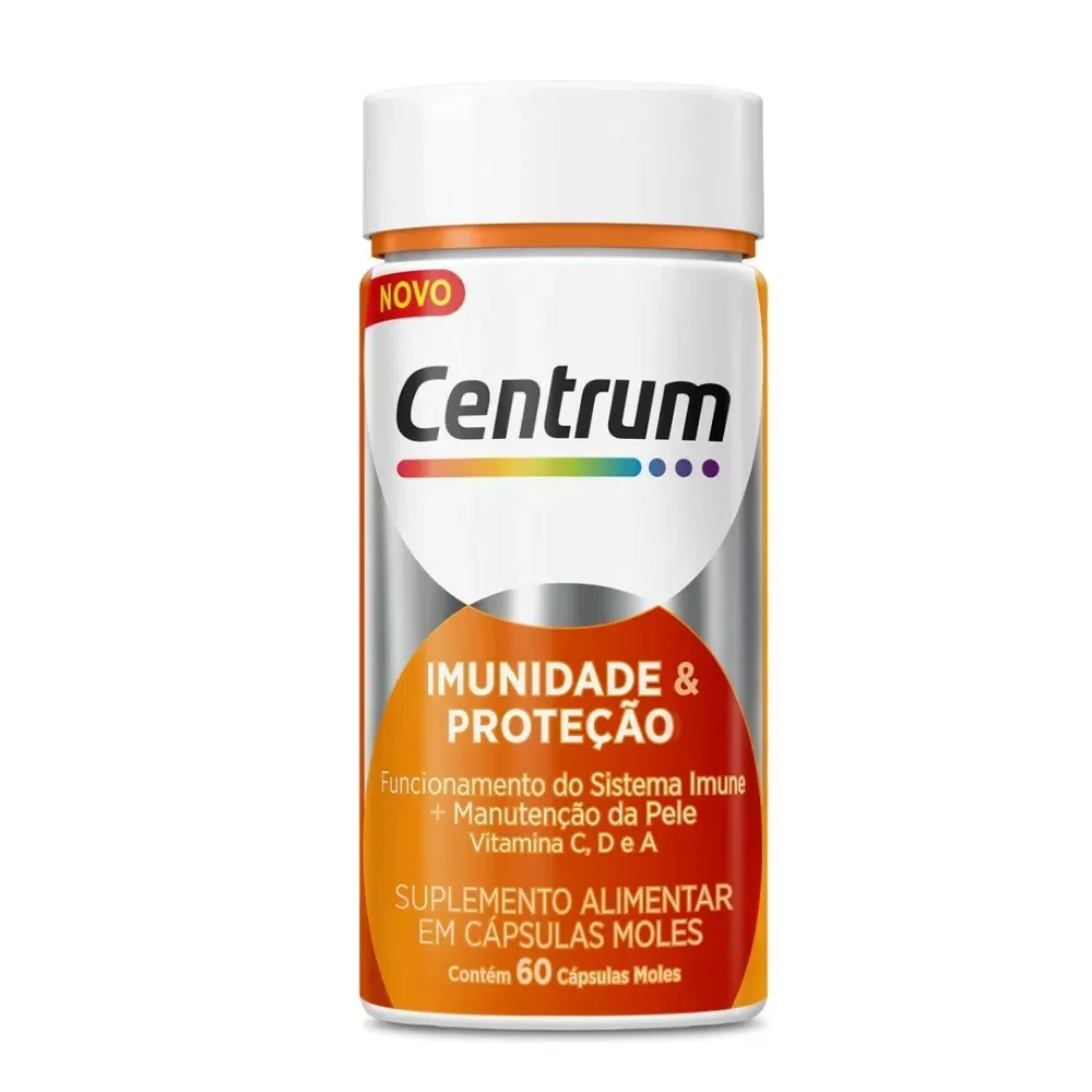 Centrum Imunidade e Proteção com 60 Cápsulas Moles
