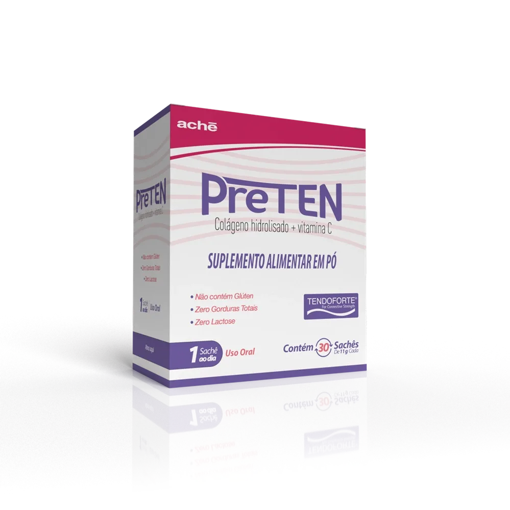 Suplemento Alimentar em pó Preten com 30 Sachês