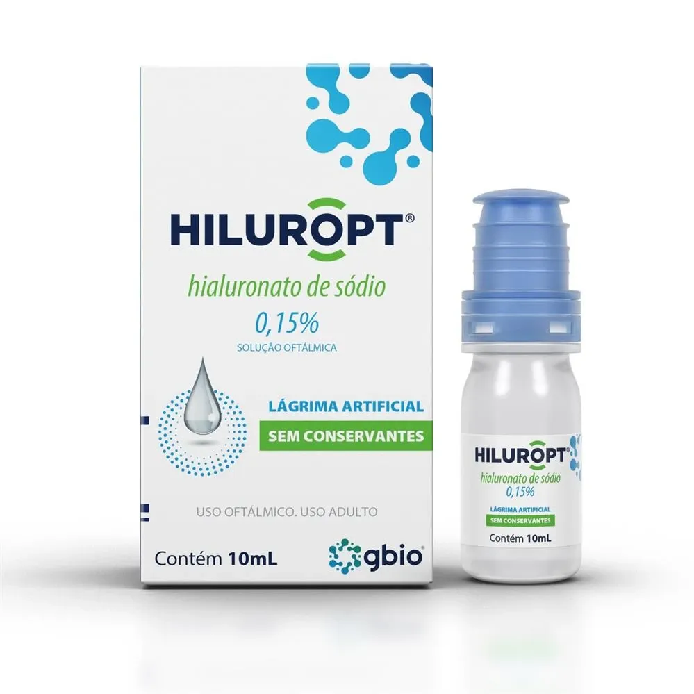 Hiluropt Solução Oftálmica 10ml