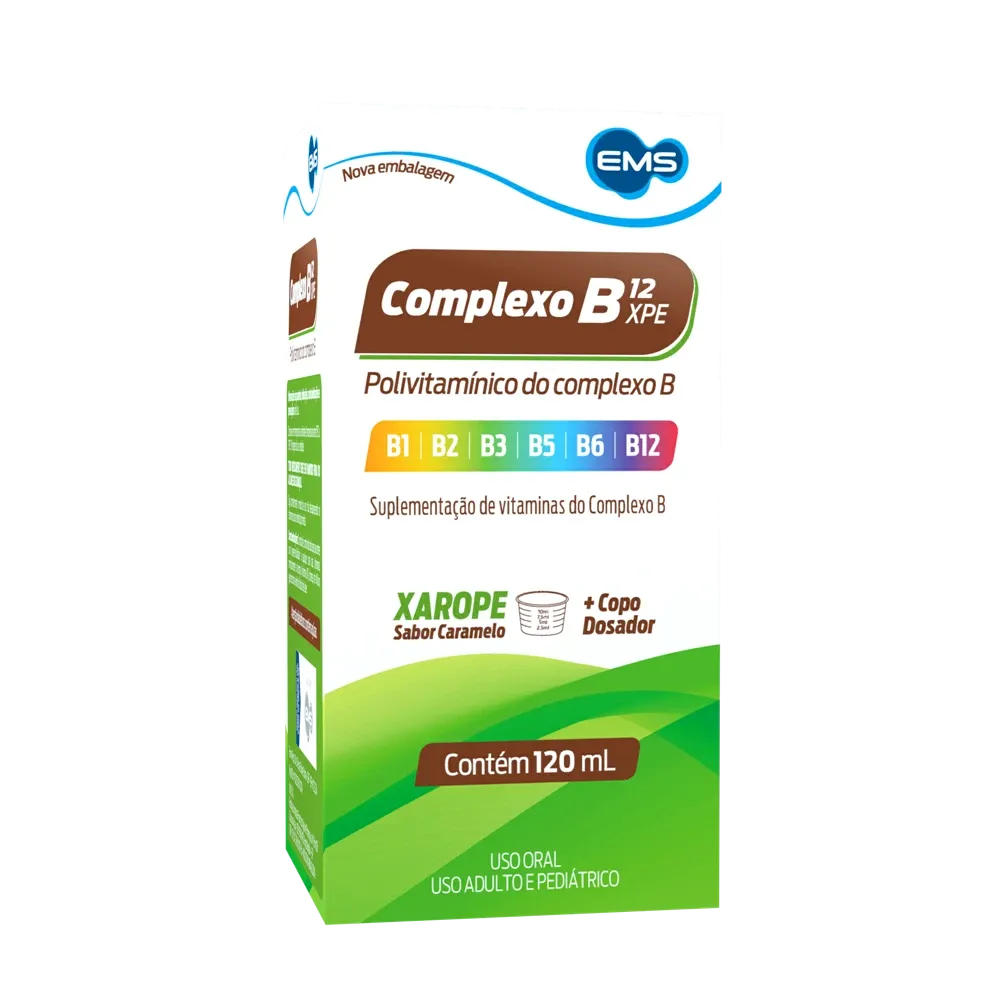 Complexo B Xarope 120ml EMS