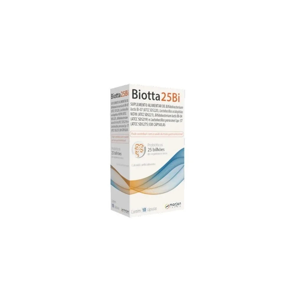 Biotta 25BI Com 10 cápsulas