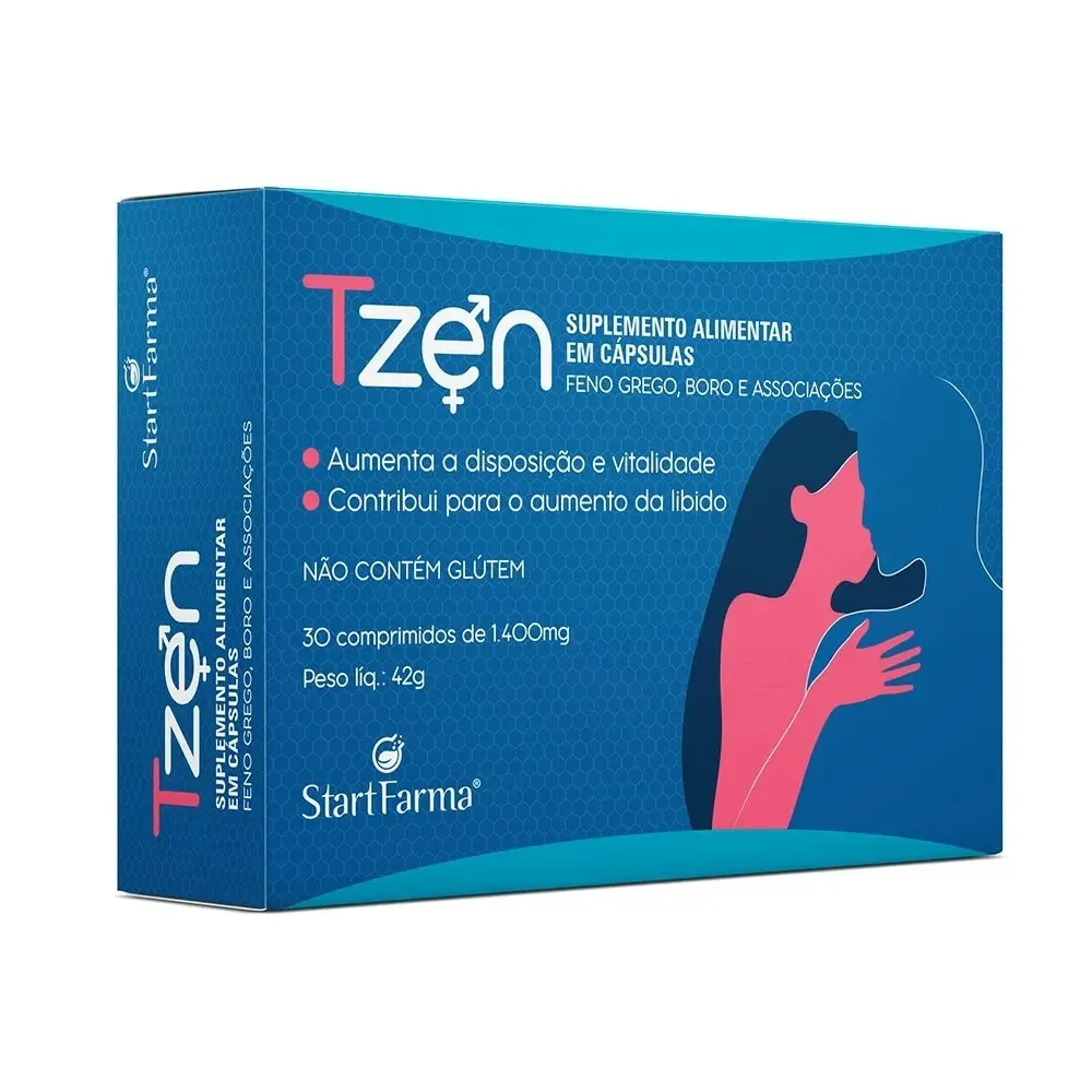 Suplemento Alimentar Tzen com 30 comprimidos