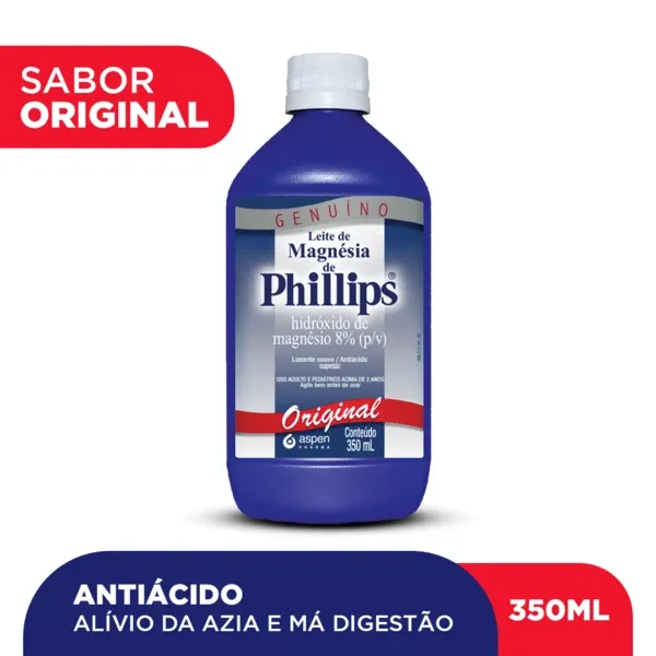 Leite de Magnésia Phillips Original 350ml