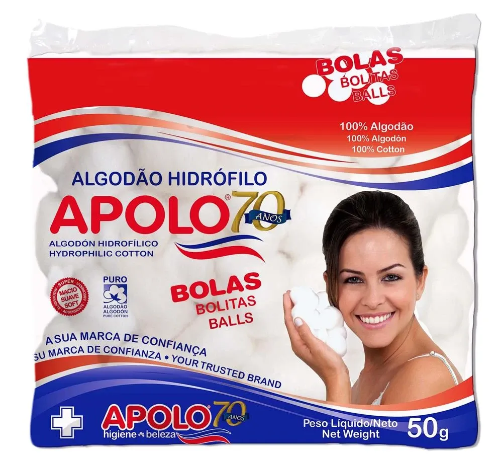 Algodão Apolo bolas 50g