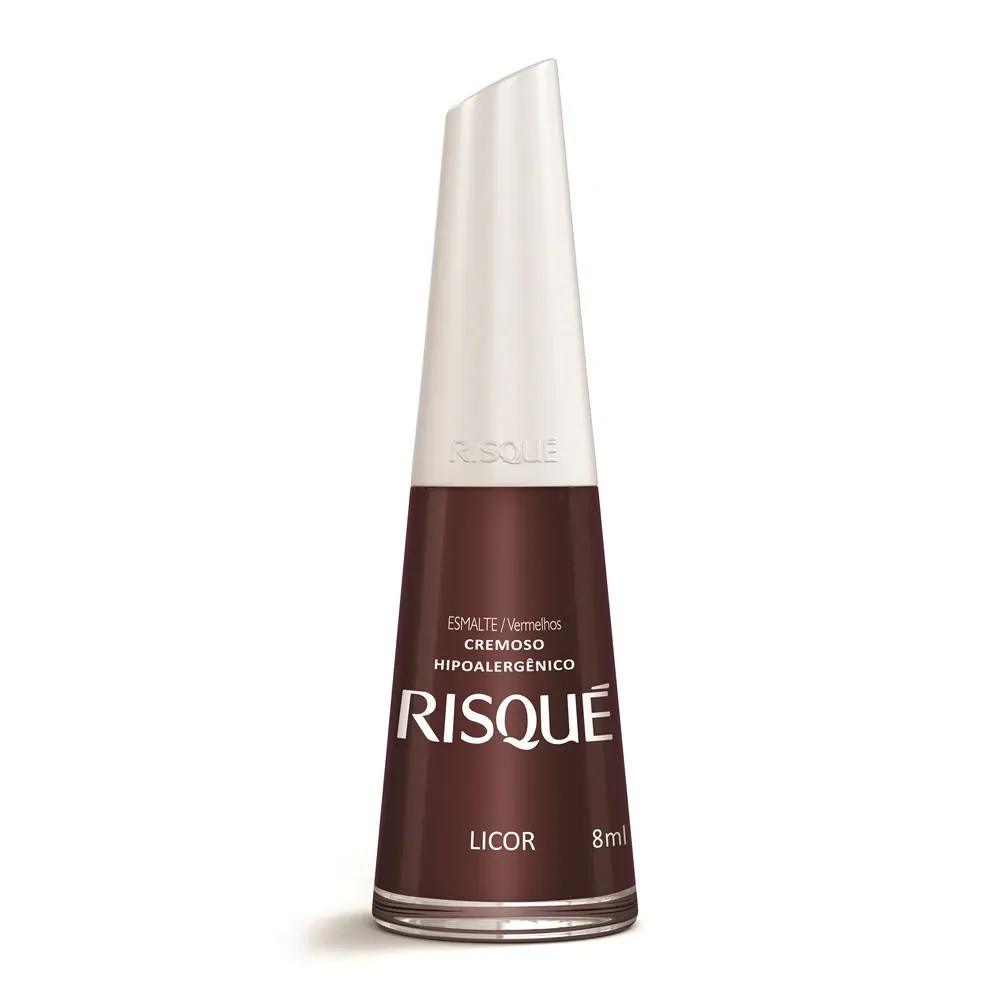 Esmalte Cremoso Risqué licor 8ml
