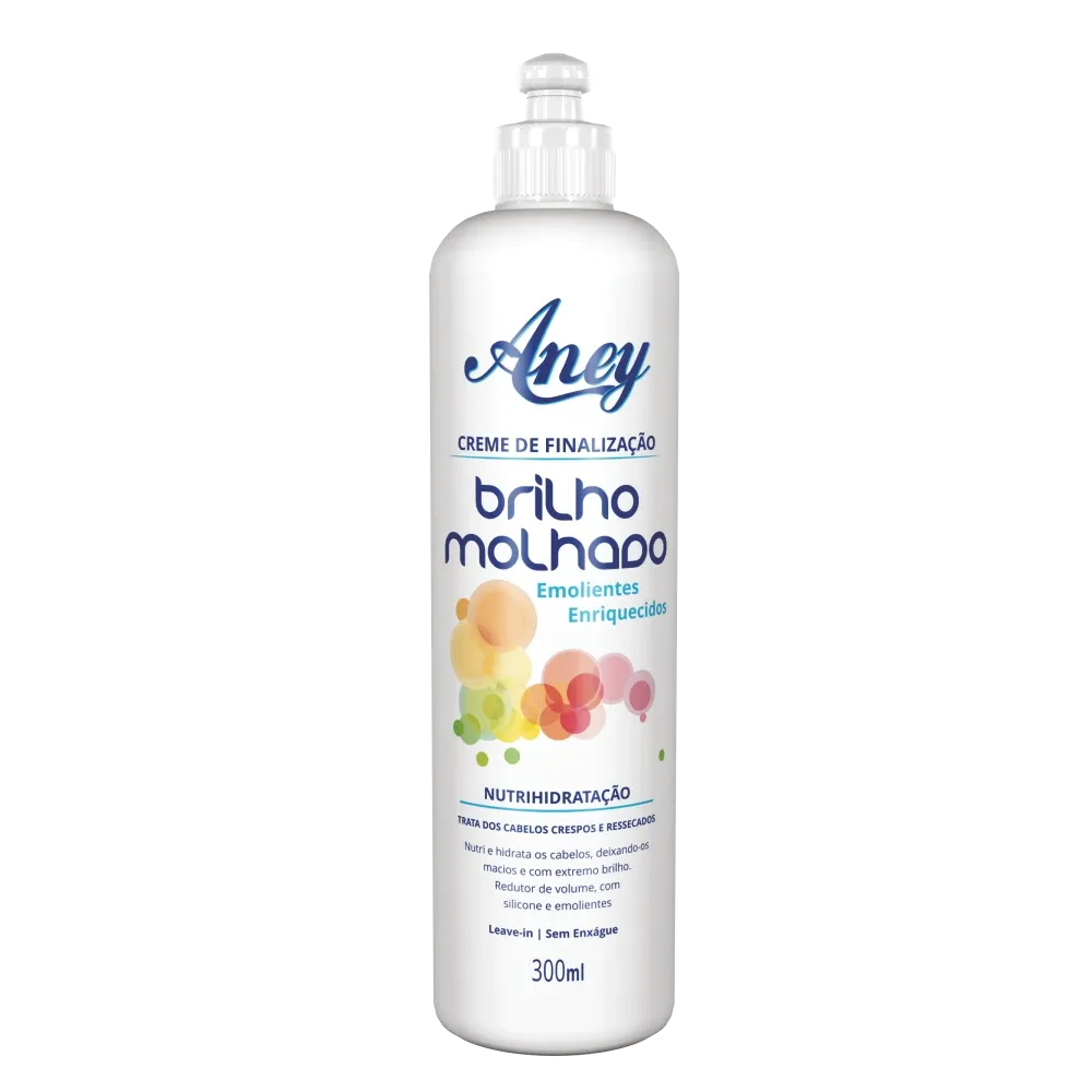 Creme de Finalização Aney Brilho Molhado 300ml