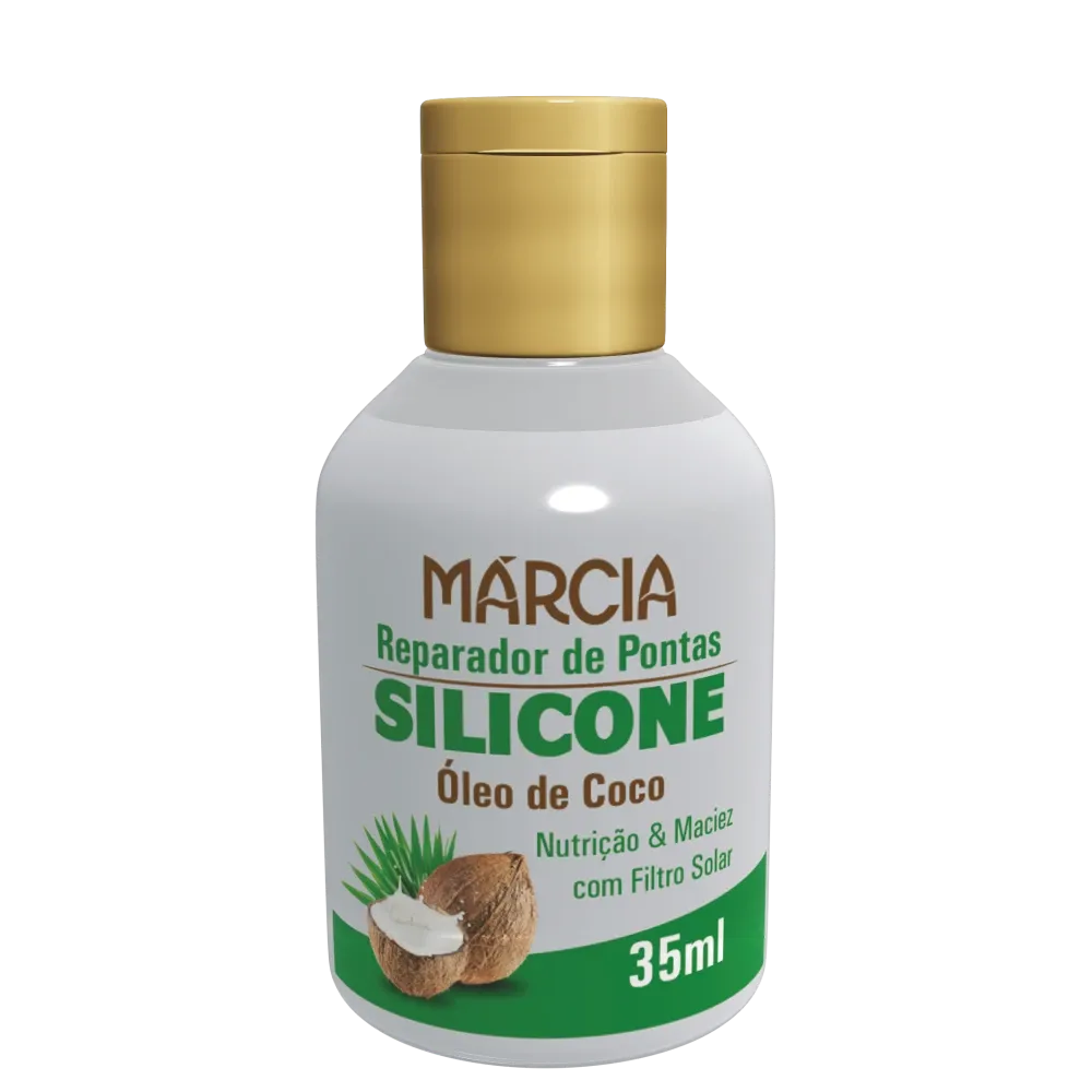 Reparador de Pontas Márcia Silicone Óleo de Coco 35ml