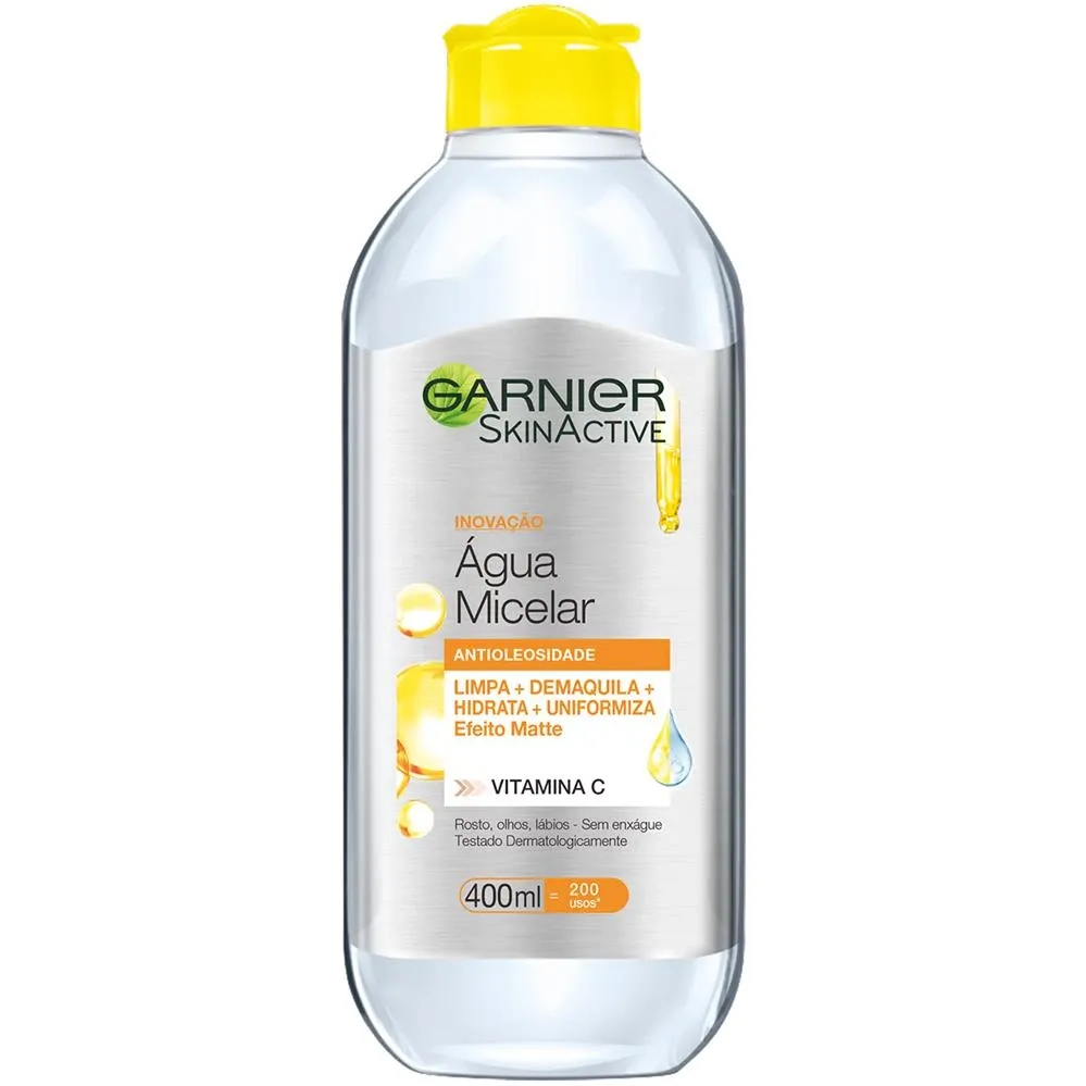 Água Micelar Garnier Skin Active Antioleosidade 400ml