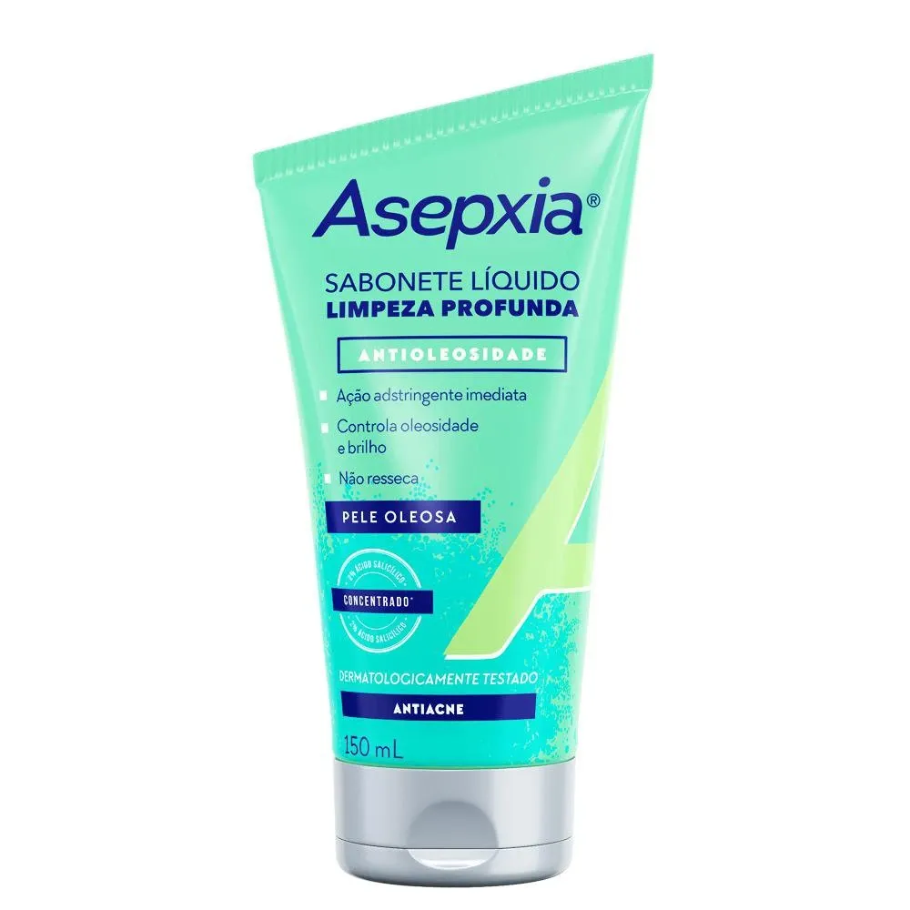 Sabonete Líquido Asepxia Limpeza Profunda 150 mL