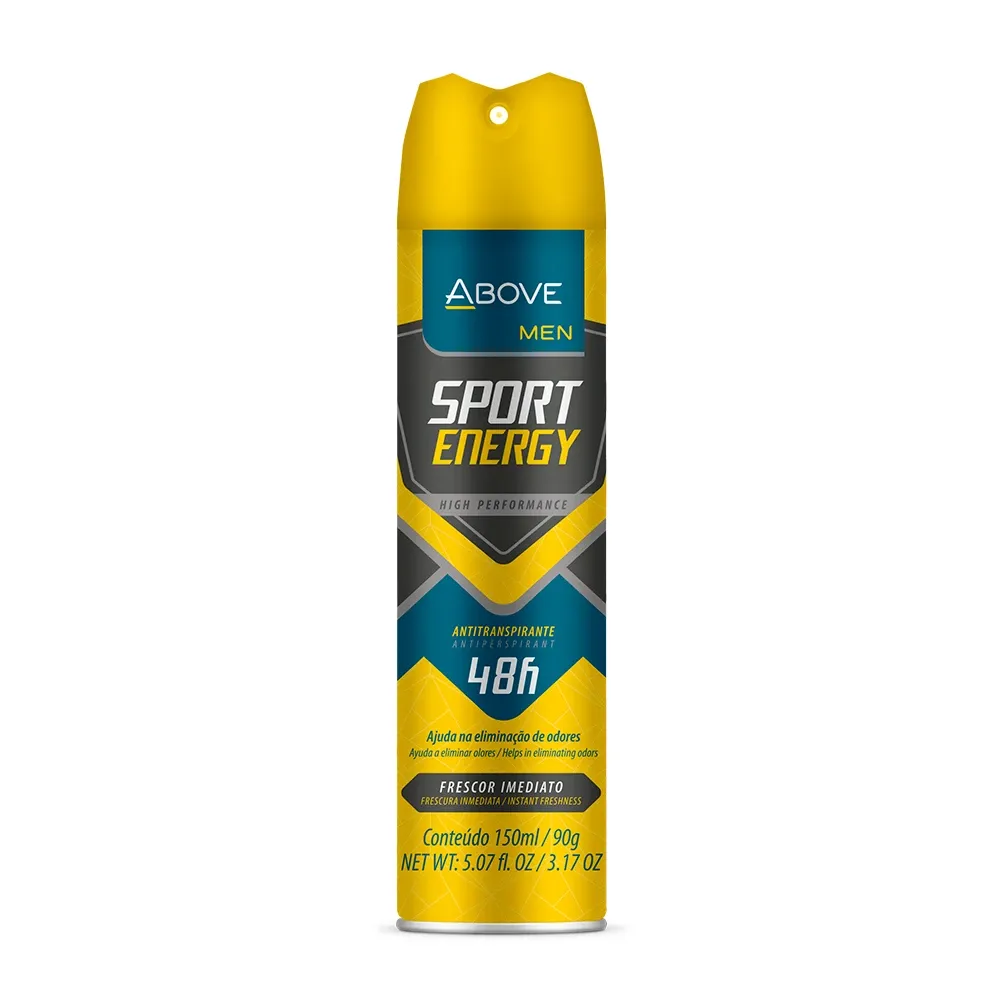 Desodorante Aerosol Above Men Sport Energy 150ml