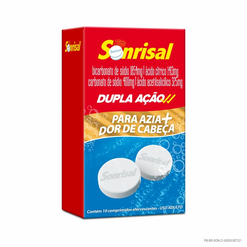 Sonrisal com 10 Comprimidos Efervescentes