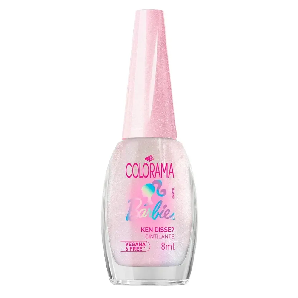 Esmalte Cintilante Colorama Barbie Ken Disse? 8ml