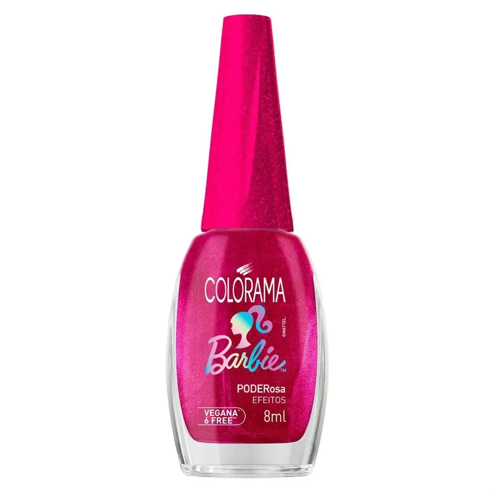 Esmalte Efeitos Colorama Barbie Poderosa 8ml