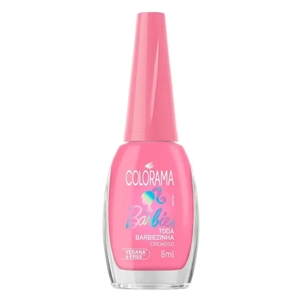 Esmalte Cremoso Colorama Barbie Toda Barbiezinha 8ml