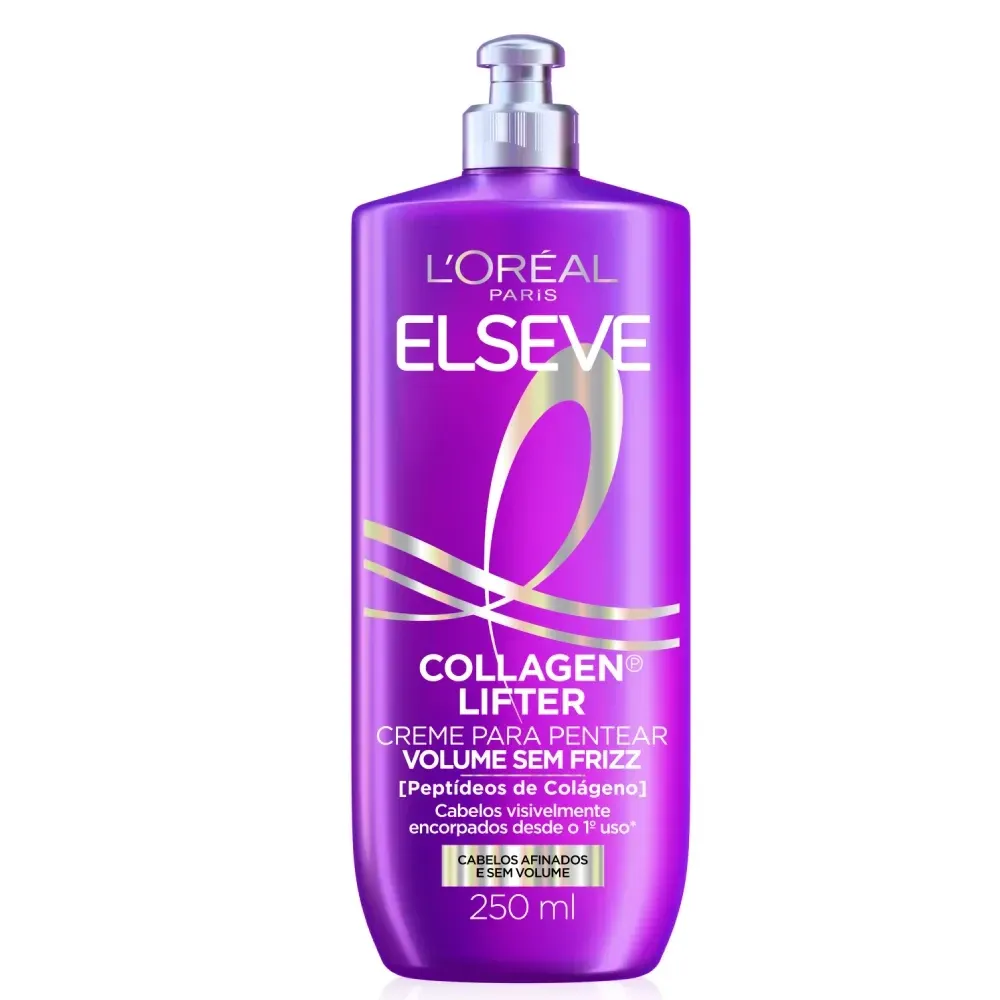 Creme para Pentear Elseve Collagen Lifter 250ml