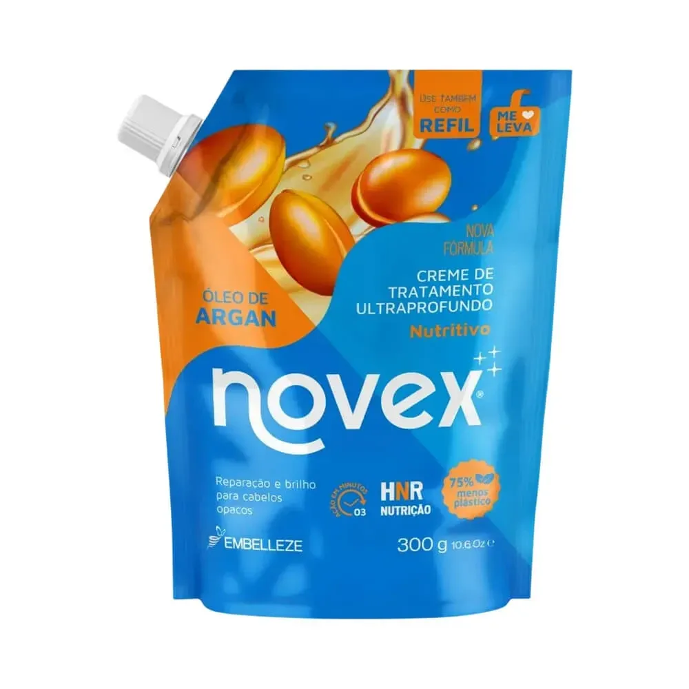 Creme Concentrado Novex Óleo de Argan  Refil 300g