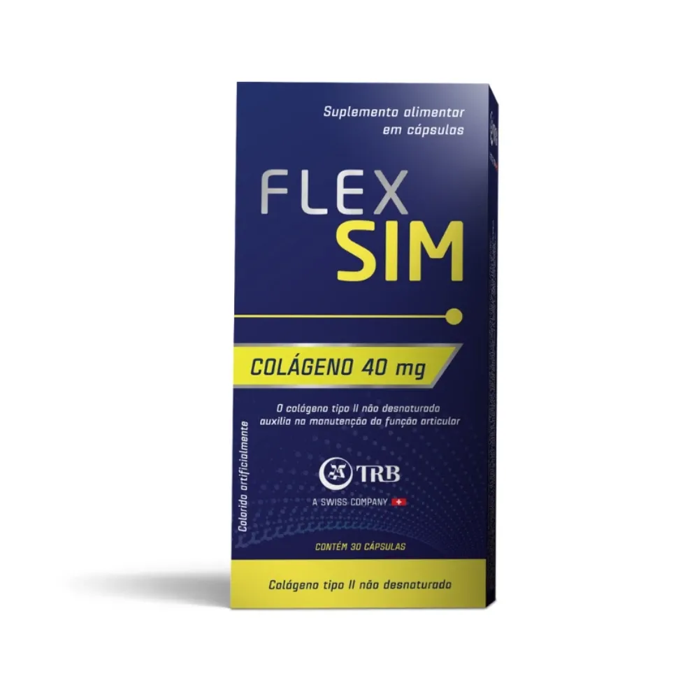 Flexsim 40mg com 30 Cápsulas