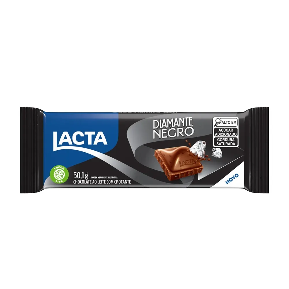 Chocolate Diamante Negro Lacta 50,01g