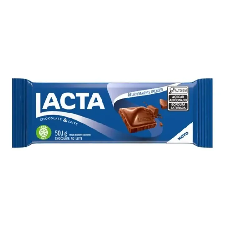 Chocolate Ao Leite Lacta 50,01g